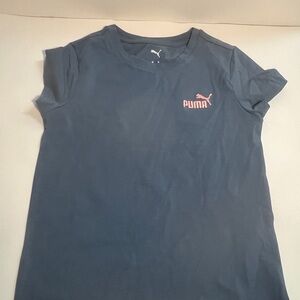 Puma Slate Tee with White Logo